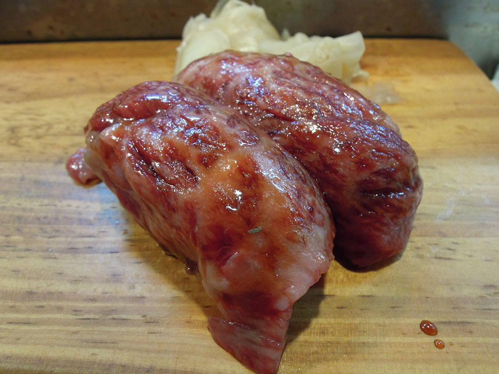 石垣牛の握り
